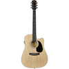 Fender Electro Acoustic Guitars Natural Fender Squier SA-105CE Cutaway Electro Acoustic Guitar