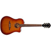 Fender Electro Acoustic Guitars Violin Burst Fender F-1020SCE Dreadnought Cutaway Electro Acoustic Guitar