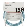 Fender Guitar Cables Daphne Blue Fender Original Series Instrument Cable - 15ft