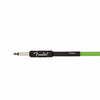 Fender Guitar Cables Fender Professional Series Glow in the Dark Cables