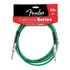 Fender Guitar Cables Surf Green Fender California Series 10ft Instrument Cable