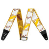 Fender Guitar Straps White Fender Weighless Monogram Strap