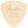 Fender Picks Fender Dura Tone Delrin Guitar Pick 346 Shape- Medium- Pack of 12- Olympic White