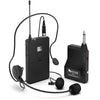 Fifine Wireless Systems Fifine K037B Wireless Lavalier Lapel Microphone with Headset