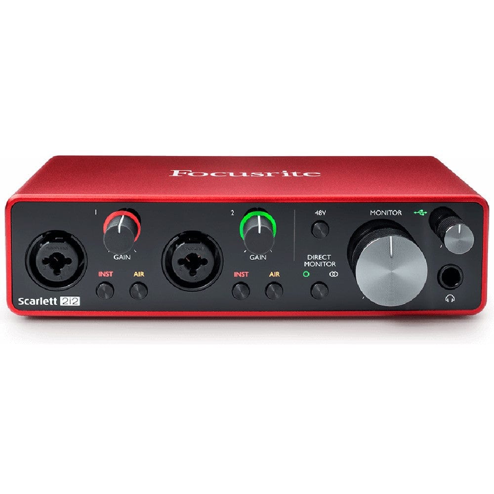 Focusrite Scarlett 2i2 3rd Gen USB 2.0 Audio Interface