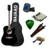 GC Acoustic Guitar Bundles Black GC 41 C Acoustic Guitar Bundle