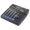 Gemini Analog Mixers Grey Gemini GEM-08USB Compact 8 Channel Bluetooth Mixer