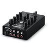 Gemini Dj Mixers Black Gemini MM1BT 2-Channel Professional Analog DJ Mixer With Bluetooth Input