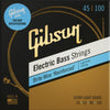 Gibson Bass Guitar Strings Ultra-Light Gibson Long Scale Brite Wire Electric Bass Strings- 4 Strings