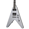 Gibson Electric Guitars Silver Metalic Gibson Dave Mustaine Flying V EXP 6 String Electric Guitar