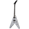 Gibson Electric Guitars Silver Metalic Gibson Dave Mustaine Flying V EXP 6 String Electric Guitar