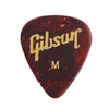 Gibson Picks Medium Gibson APRT12-74 Tortoise Guitar Picks- Pack of 12