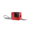 Gopro Action Camera Accessories Red GoPro Sleeve Plus Lanyard for HERO7