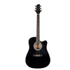 Granada Acoustic Guitars Black Gloss Granada GL113D-C 6 String Cutaway Acoustic Guitar