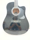 Granada Acoustic Guitars Granada PRLD-14C Acoustic Guitar - Black - Open Box B Stock