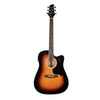 Granada Electro Acoustic Guitars Vintage Sunburst Gloss Granada GL141D-CEQ 6 String Electro Acoustic Guitar