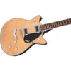 Gretsch Electric Guitars Gretsch G5222 Electromatic Double Jet BT With V-Stoptail 6-Strings Electric Guitar- Aged Natural