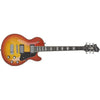 Hagstrom Electric Guitars Cherry Sunburst Hagstrom SUSWE Super Swede Electric Guitar