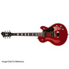 Hagstrom Electric Guitars Wild Cherry Hagstrom Swede Left Handed Electric Guitar