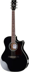 Harley Benton Acoustic Guitars Harley Benton CLG-550CE BK Custom Line