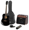 Harley Benton Acoustic Guitars Harley Benton HBD120 CE BK Bundle