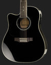 Harley Benton Acoustic Guitars Harley Benton HBD200-12 BK LH Bundle