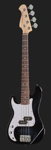 Harley Benton Bass Guitars Harley Benton PB-Shorty LH BK Std. Set 1