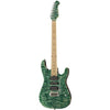 Harley Benton Electric Guitars Aqua Blue Harley Benton Fusion 6-String HSH Electric Guitar - Maple Fretboard