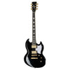 Harley Benton Electric Guitars Black High Gloss Harley Benton DC-Custom Electric Guitar