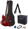 Harley Benton Electric Guitars Harley Benton DC-200 CH Student Serie Bundle