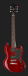 Harley Benton Electric Guitars Harley Benton DC-200 CH Student Serie Bundle