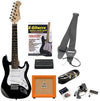 Harley Benton Electric Guitars Harley Benton Junior Guitar Set 2 BK RW