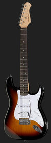 Harley Benton Electric Guitars Harley Benton ST-20HSS SB Standard Bundle