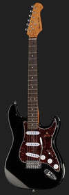 Harley Benton Electric Guitars Harley Benton ST-62 BK Vintage Bundle 2