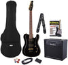 Harley Benton Electric Guitars Harley Benton TE-40 TBK Bundle 2