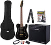 Harley Benton Electric Guitars Harley Benton TE-40 TBK Bundle 3