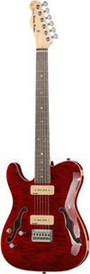 Harley Benton Electric Guitars Harley Benton TE-90QM LH Trans Red