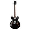 Harley Benton Hollow & Semi-Hollow Electric Guitars Black High Gloss Harley Benton HB-35 Vintage Series Semi Hollow Electric Guitar