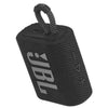 Harman India Bluetooth Speakers Black JBL GO 3 Portable Waterproof Speaker