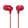 Harman India In-Ear Wired Headphones Red JBL C50HI In-Ear Wired Headphone With Mic