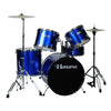 Havana Acoustic Drum Kits Blue Havana HV 522 5Pcs Acoustic Drum Set