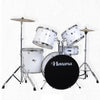 Havana Acoustic Drum Kits White Havana HV 522 5Pcs Acoustic Drum Set