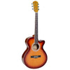 Havana Acoustic Guitar Bundles Havana FA391c 39 inch Cutaway Acoustic Guitar with Gigbag, Strap, Picks, Polishing Cloth & Ebook