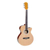 Havana Acoustic Guitar Bundles Havana FA391c 39 inch Cutaway Acoustic Guitar with Gigbag, Strap, Picks, Polishing Cloth & Ebook