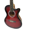 Havana Acoustic Guitars Havana FA391c 39-Inch Cutaway Acoustic Guitar