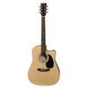 Havana Acoustic Guitars Natural Havana 41 Inch Cutaway Acoustic Guitar