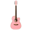 Havana Acoustic Guitars Single / Pink Havana FA391c 39-Inch Cutaway Acoustic Guitar