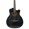 Henrix Acoustic Guitars Henrix 38C Cutaway Acoustic Guitar - Black - Open Box