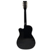 Henrix Acoustic Guitars Henrix 38C Cutaway Acoustic Guitar - Black - Open Box