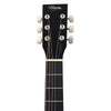 Henrix Acoustic Guitars Henrix 38C Cutaway Acoustic Guitar - Black - Open Box